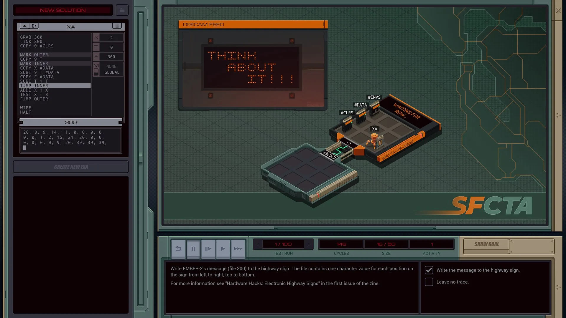 EXAPUNKS screenshot 4