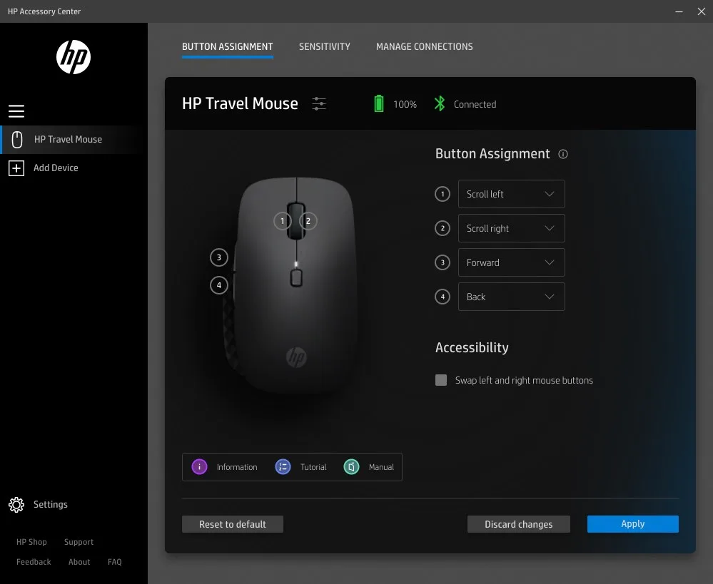 HP Accessory Center screenshot 1