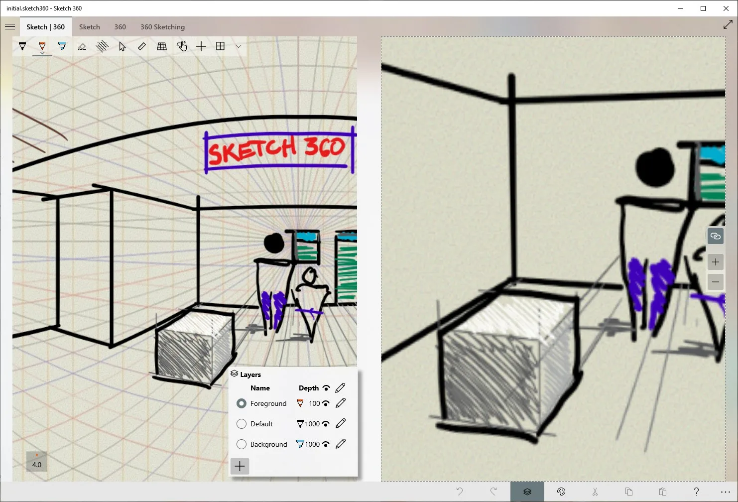 Sketch 360 screenshot 1