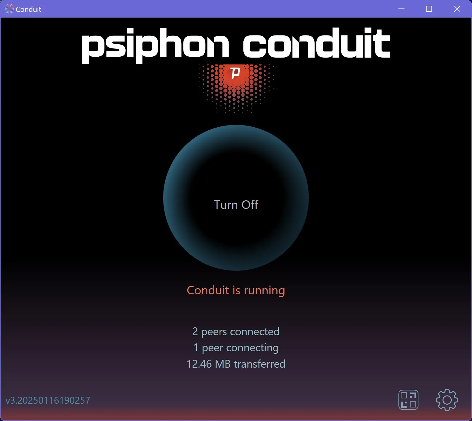 Psiphon Conduit screenshot 1