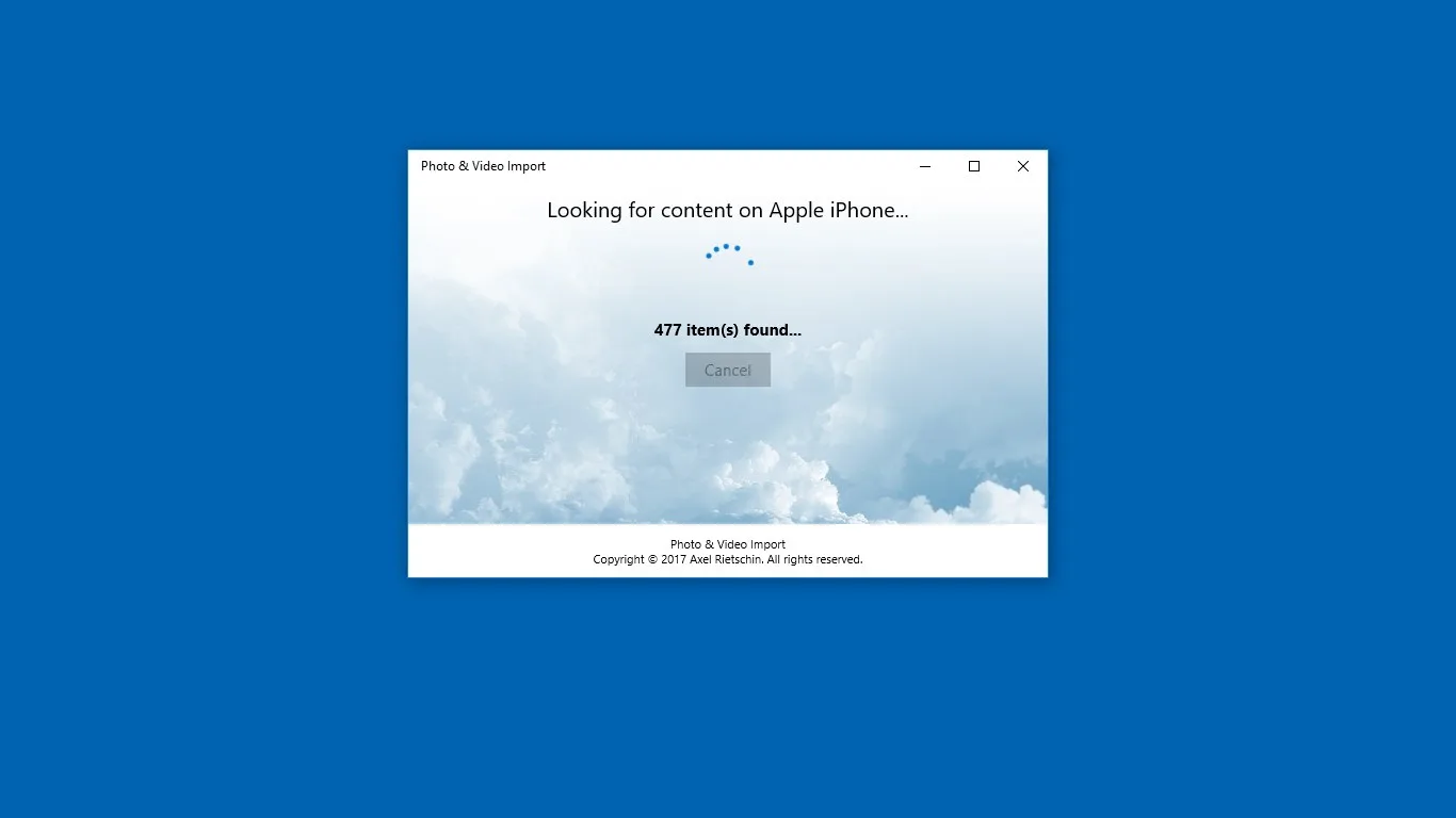 Photo & Video Import screenshot 4