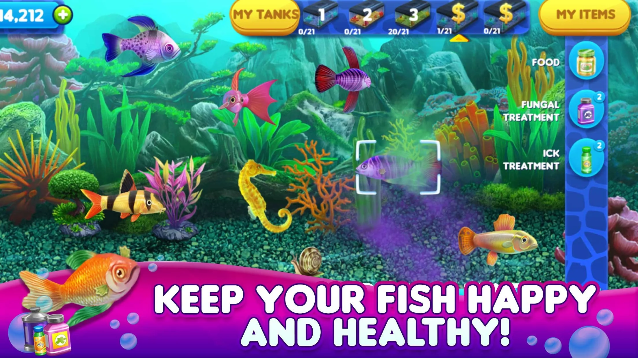 Fish Tycoon 2: Virtual Aquarium screenshot 3