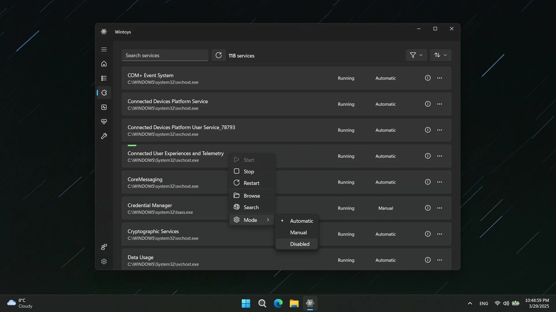 Wintoys screenshot 2