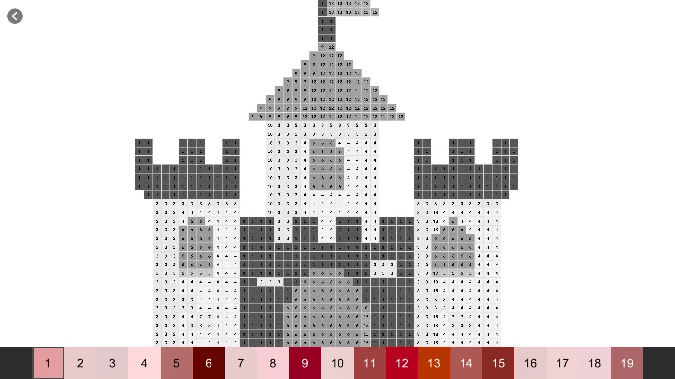 Pixel Art: Color by Number. screenshot 4