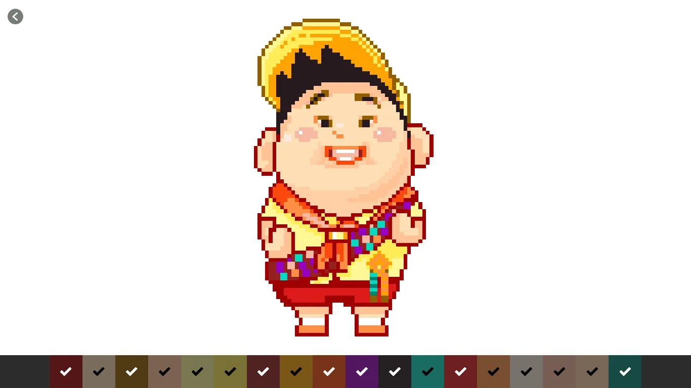 Pixel Art: Color by Number. screenshot 5