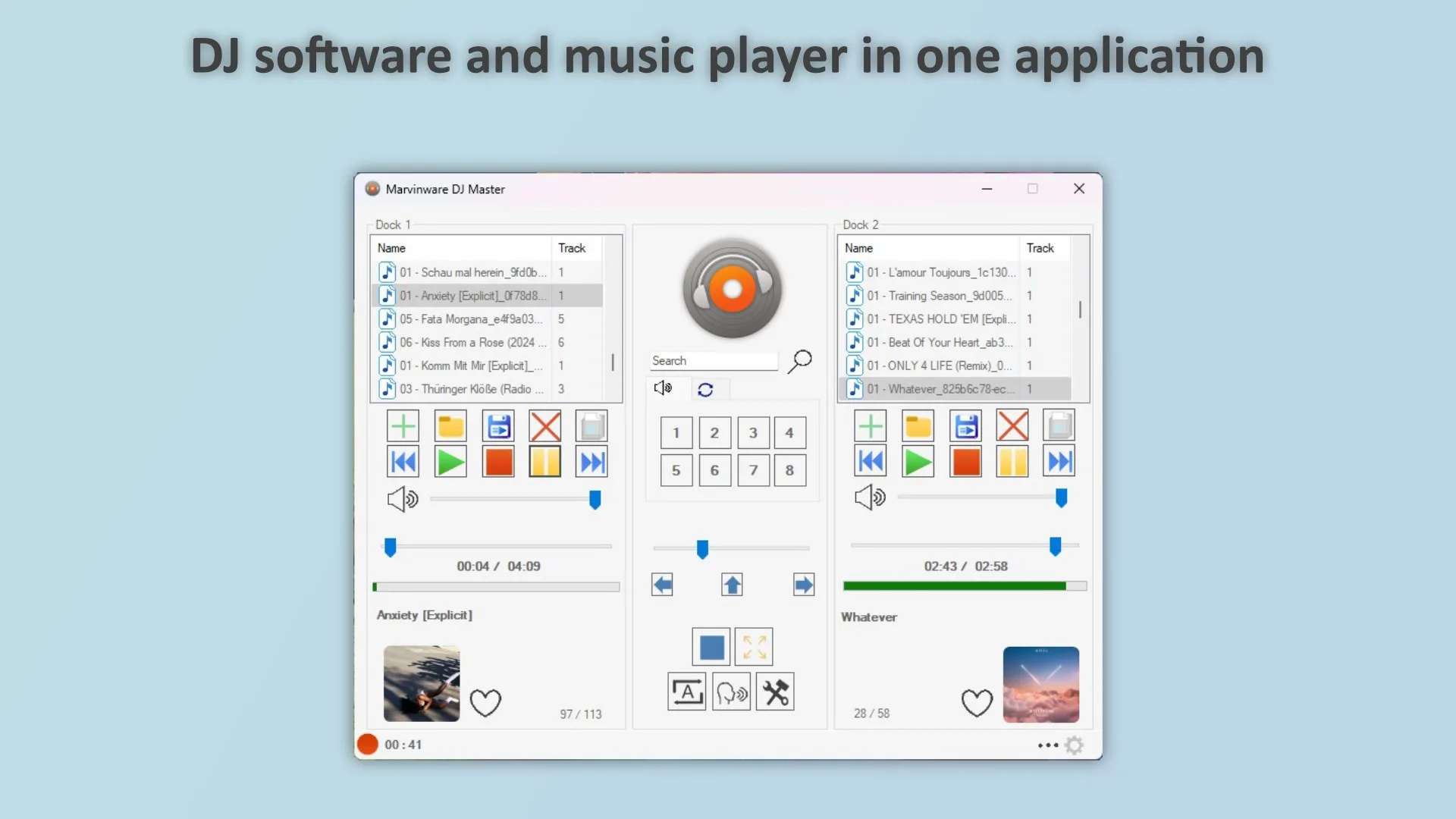 Marvinware DJ Master - DJ Software and Music Player screenshot 3
