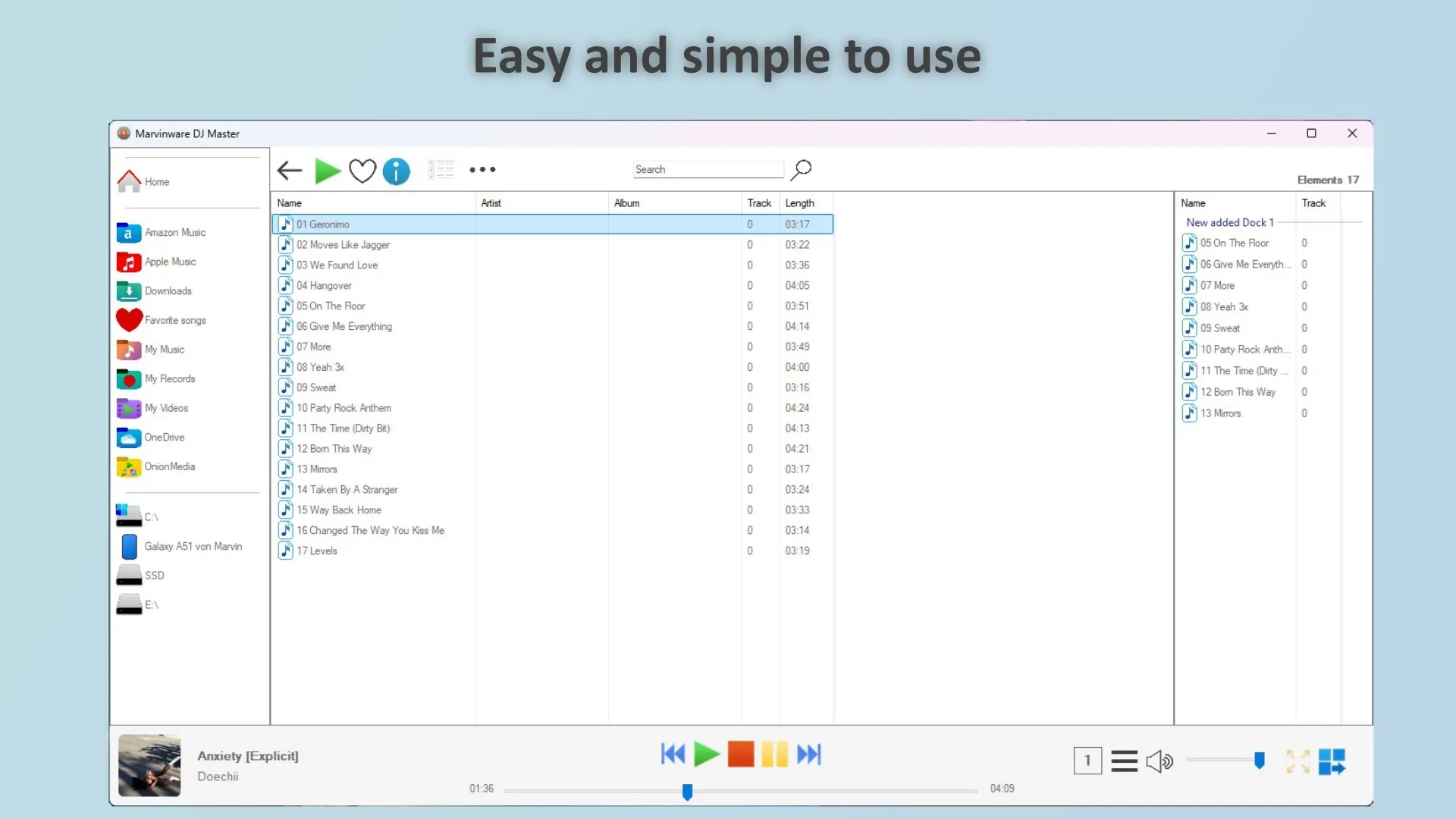 Marvinware DJ Master - DJ Software and Music Player screenshot 4