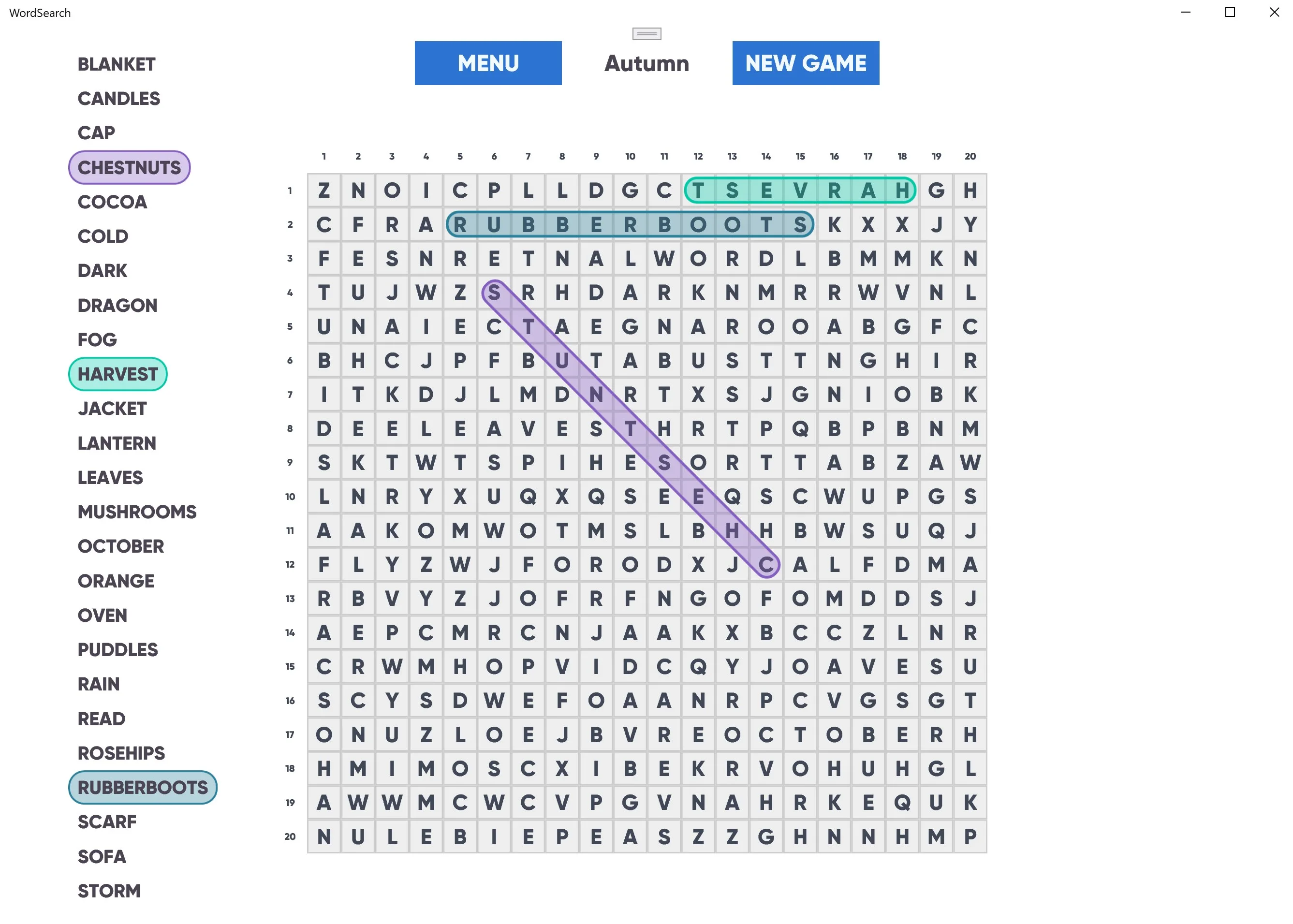 Word Search Puzzles Game screenshot 5