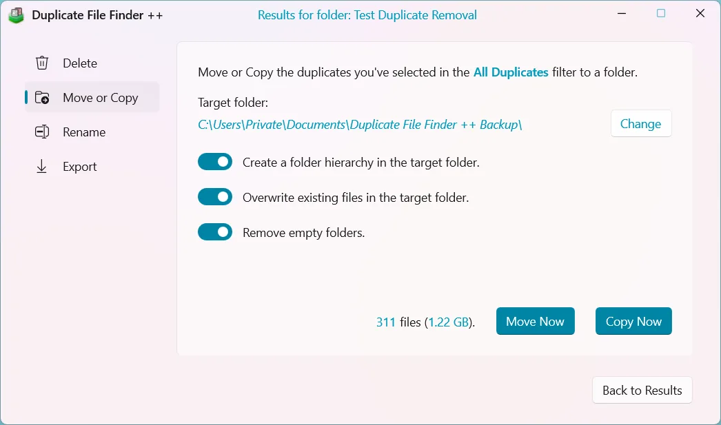 Duplicate File Finder - A Duplicate File Cleaner screenshot 1