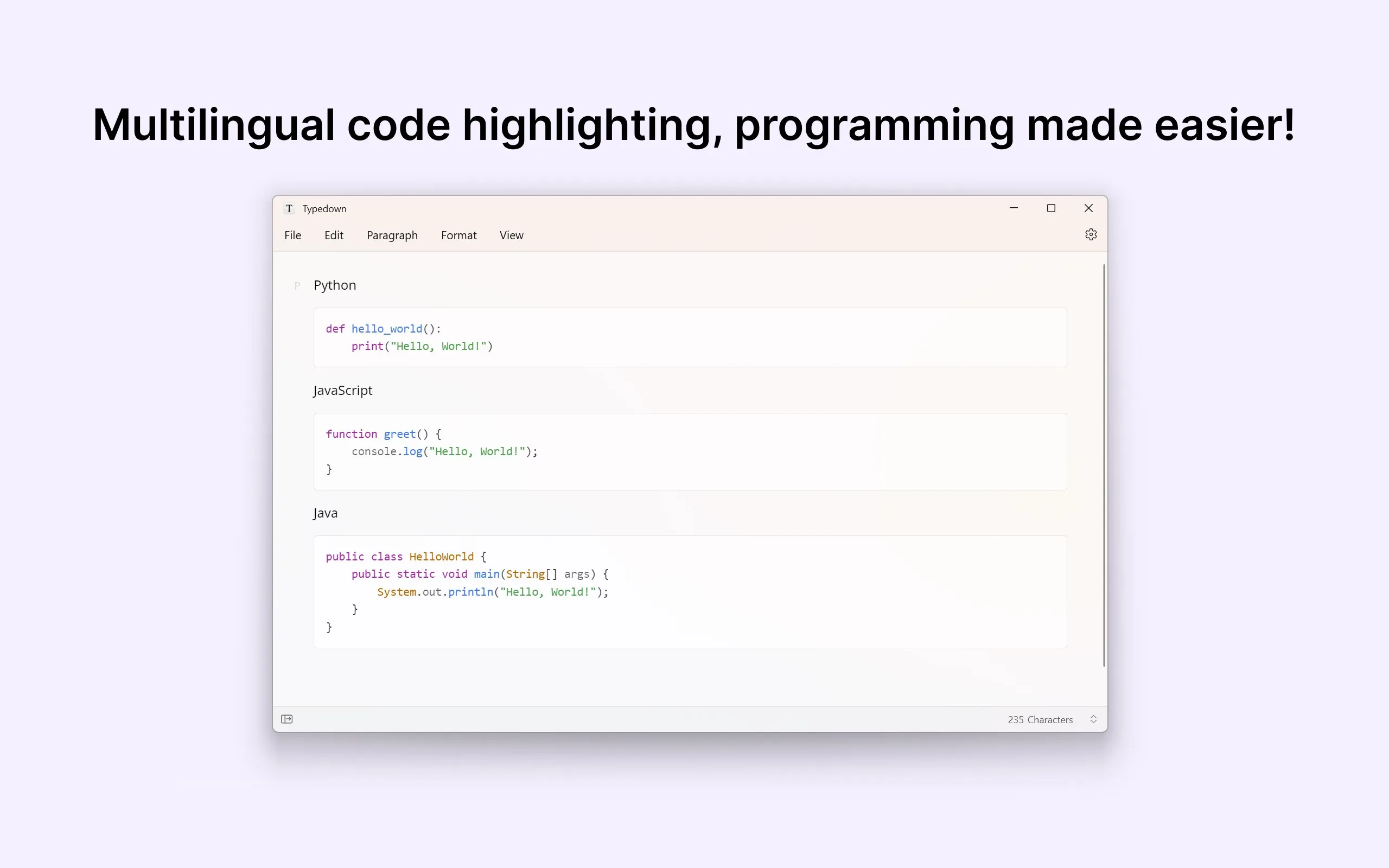 Typedown screenshot 2