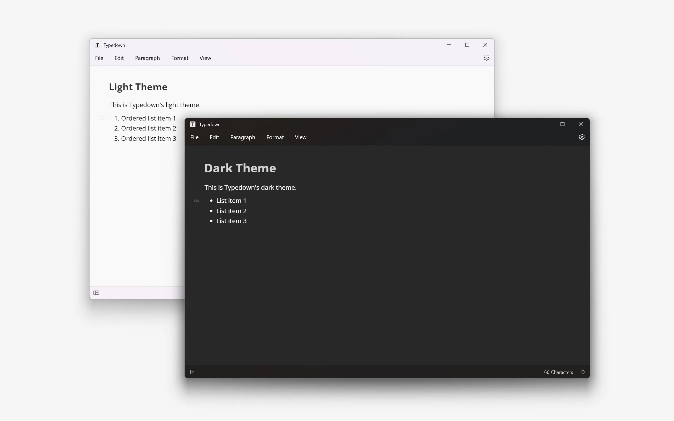 Typedown screenshot 3