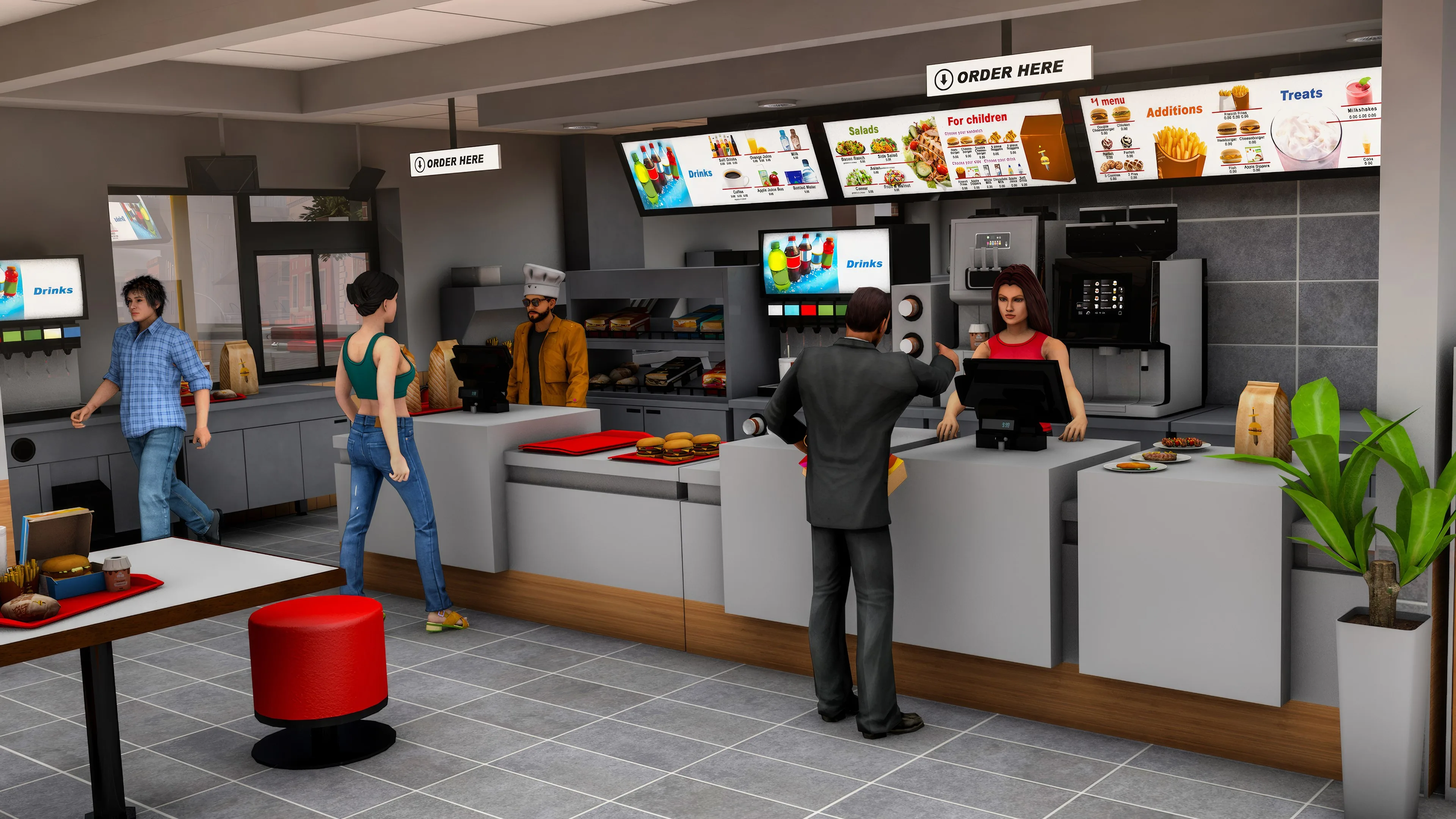 Fast Food Master 2025 screenshot 4