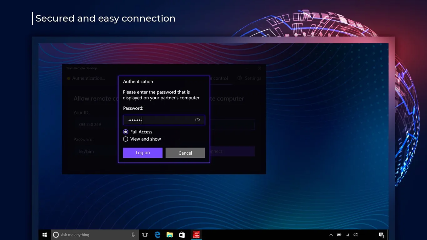 Team Remote Desktop screenshot 2