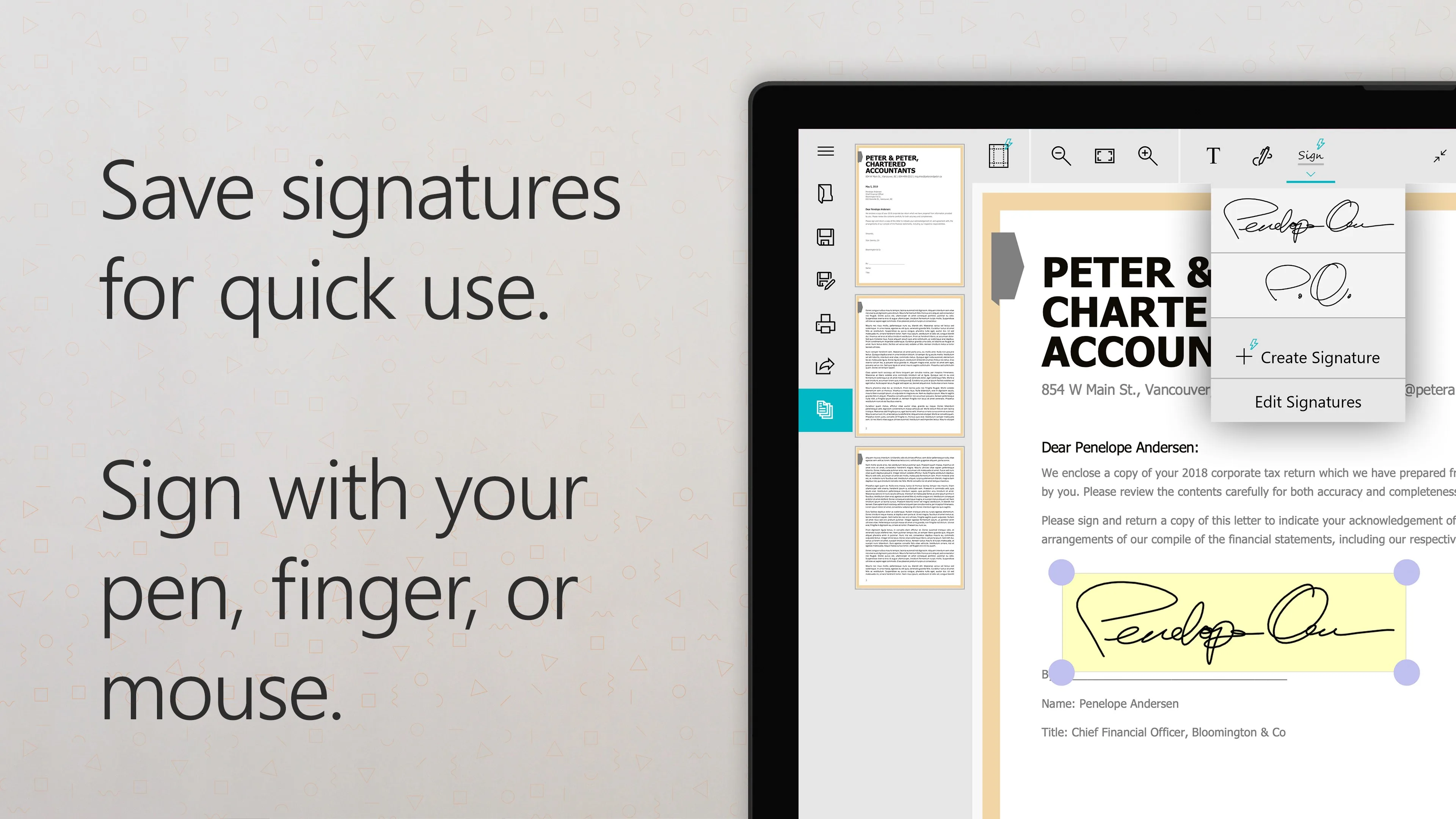 PDF Editor Ink screenshot 3