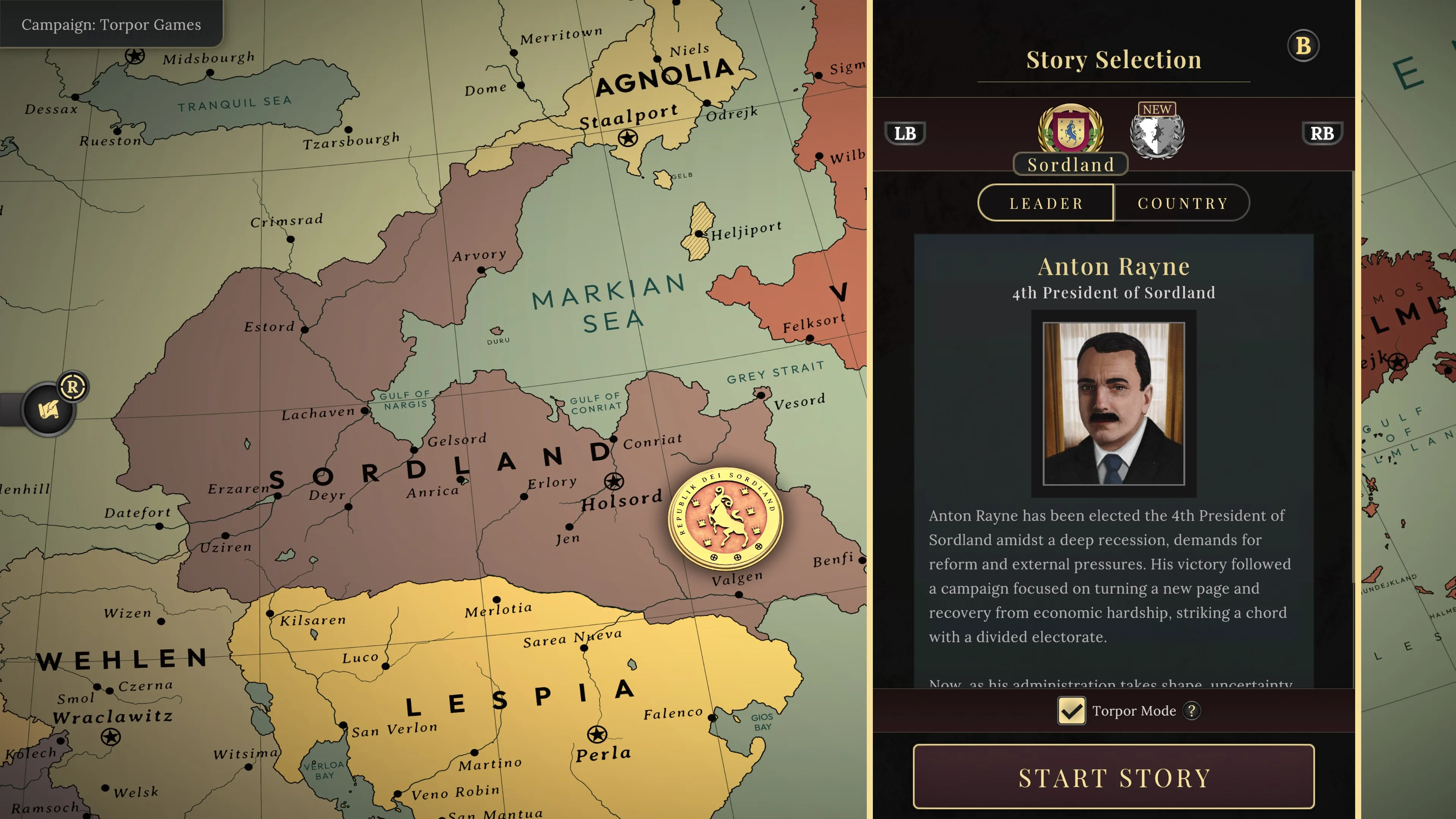 Suzerain screenshot 2