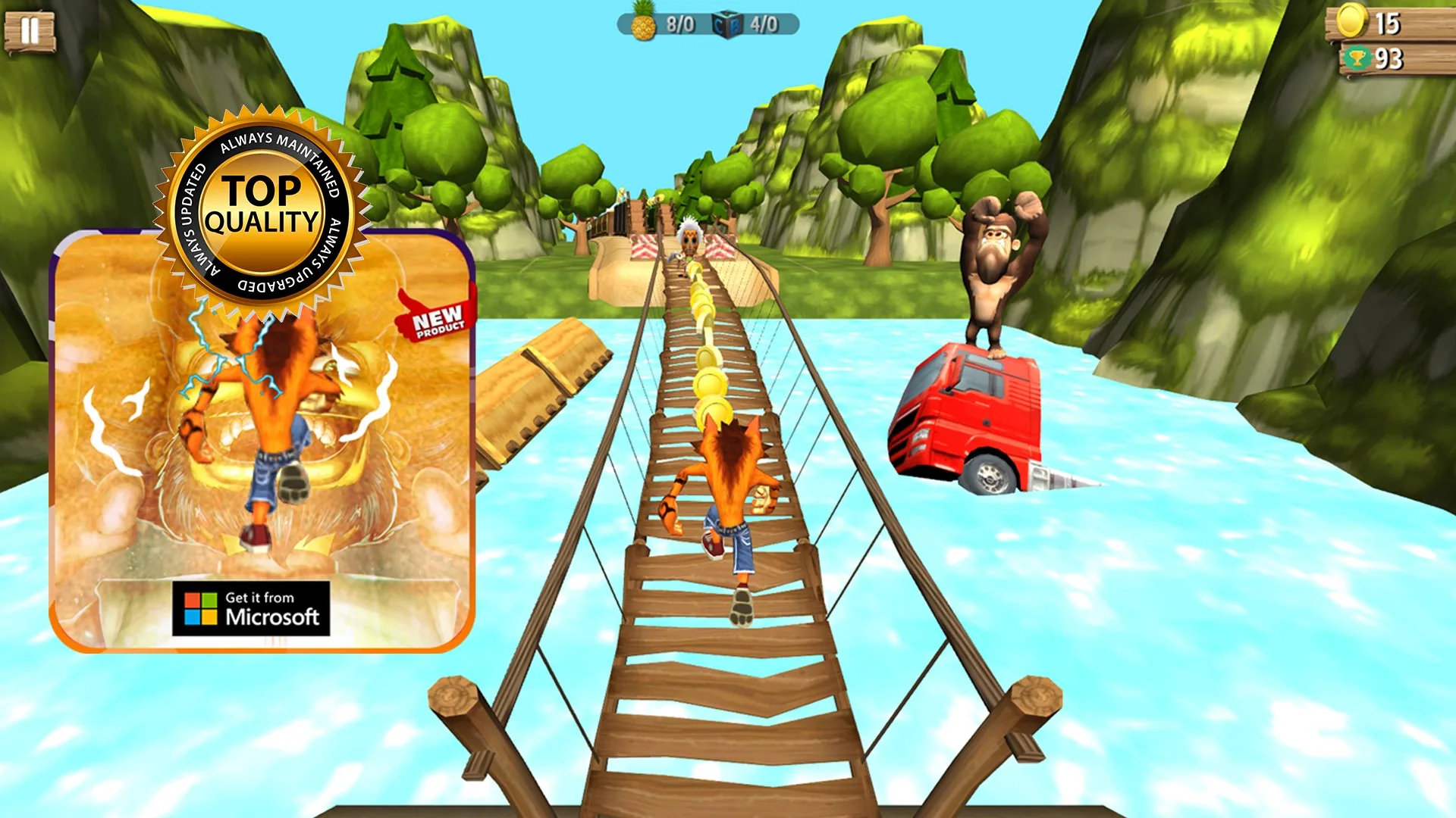 Crash The Fox Bandi screenshot 4