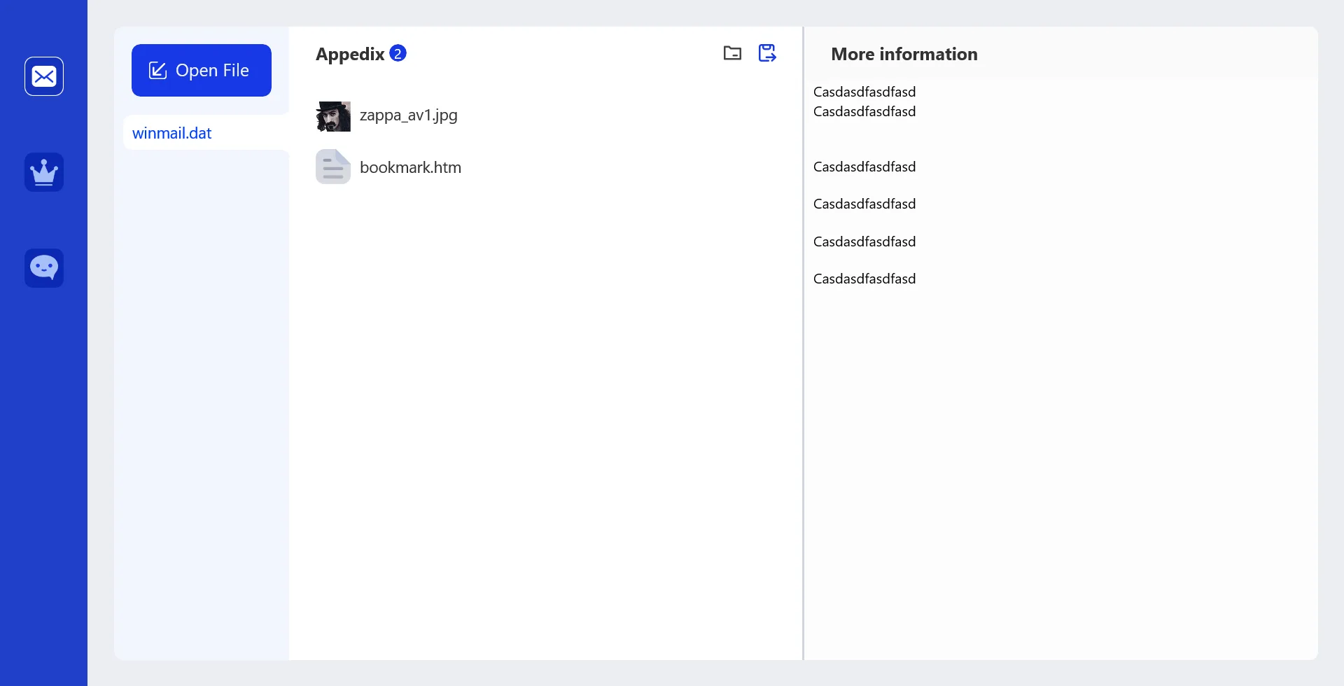 winmail.dat for PC screenshot 1