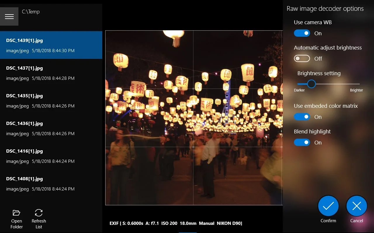 Image Raw.Viewer screenshot 5