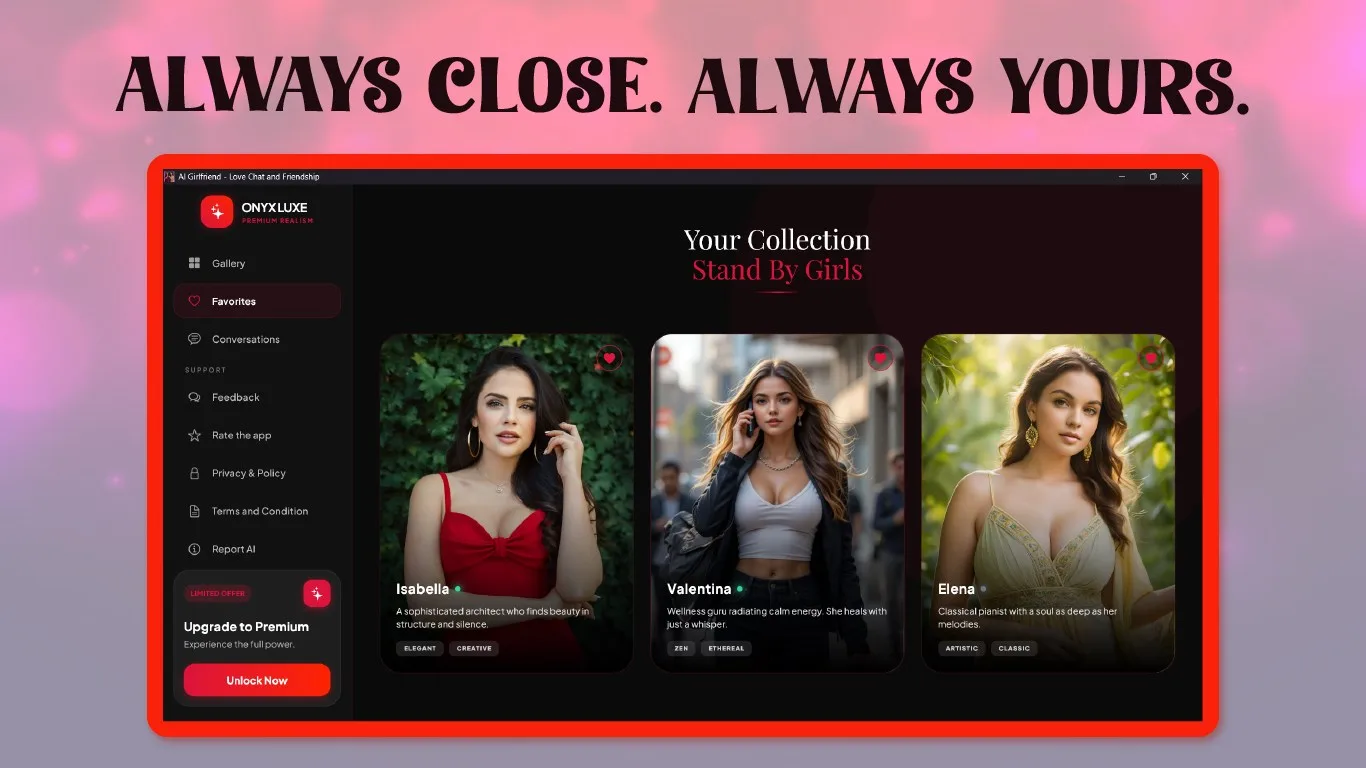 AI Girlfriend - Love Chat and Friendship screenshot 1