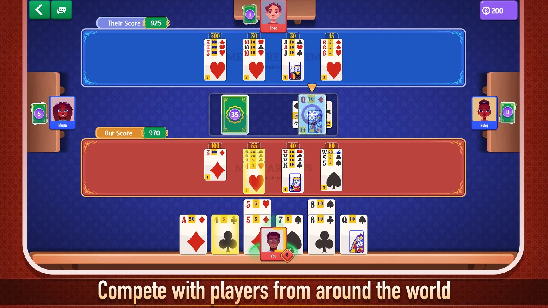 Canasta: Card Game screenshot 2