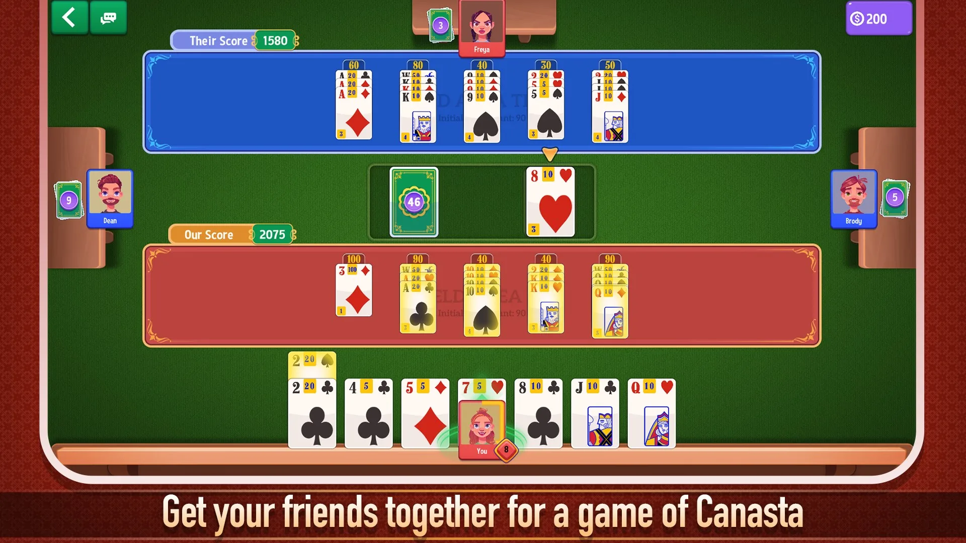 Canasta: Card Game screenshot 3