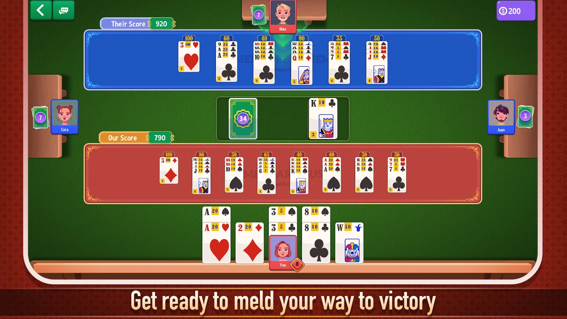 Canasta: Card Game screenshot 4