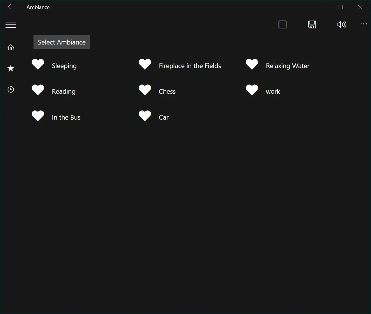 Ambiance screenshot 3