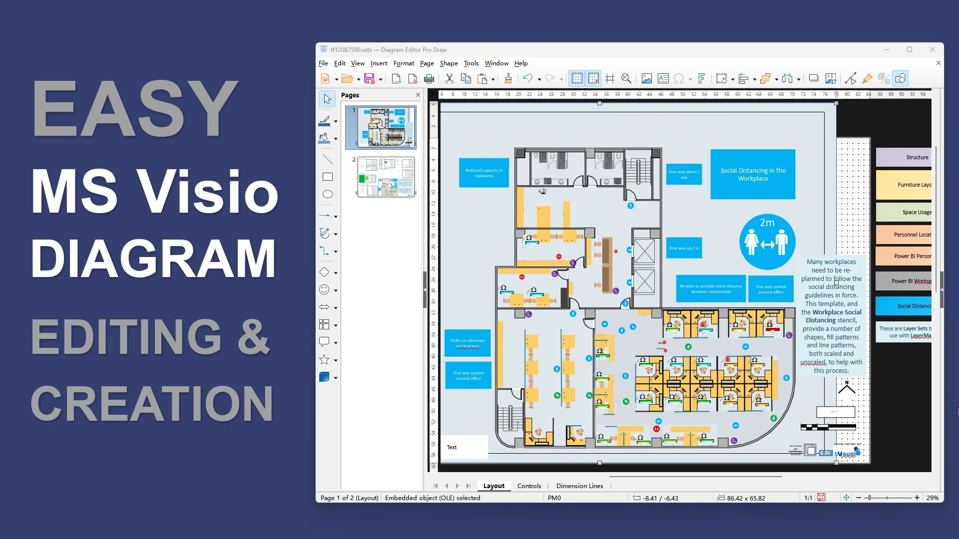 Diagram Editor Pro: for MS Visio screenshot 1