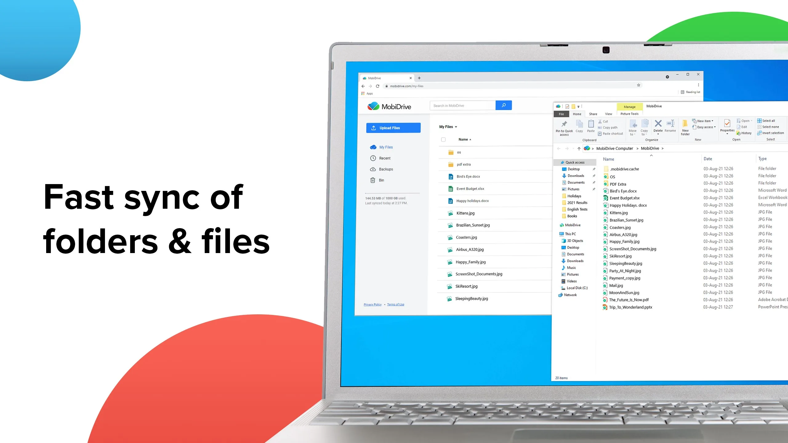 MobiDrive - Cloud Storage & Sync screenshot 2