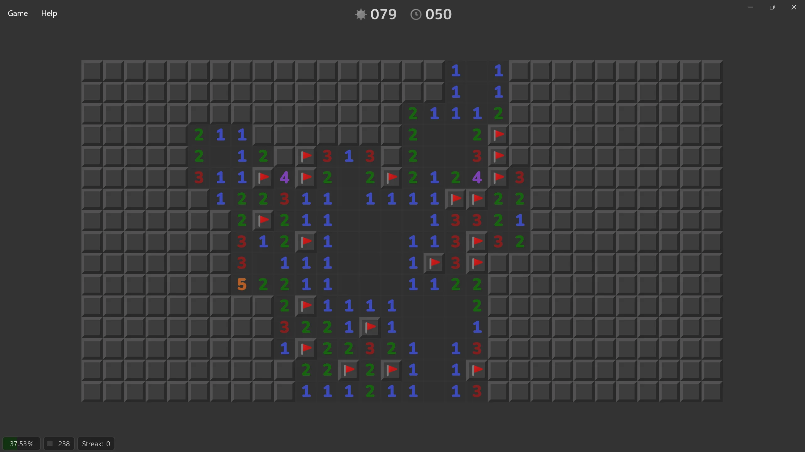 Minesweep screenshot 4