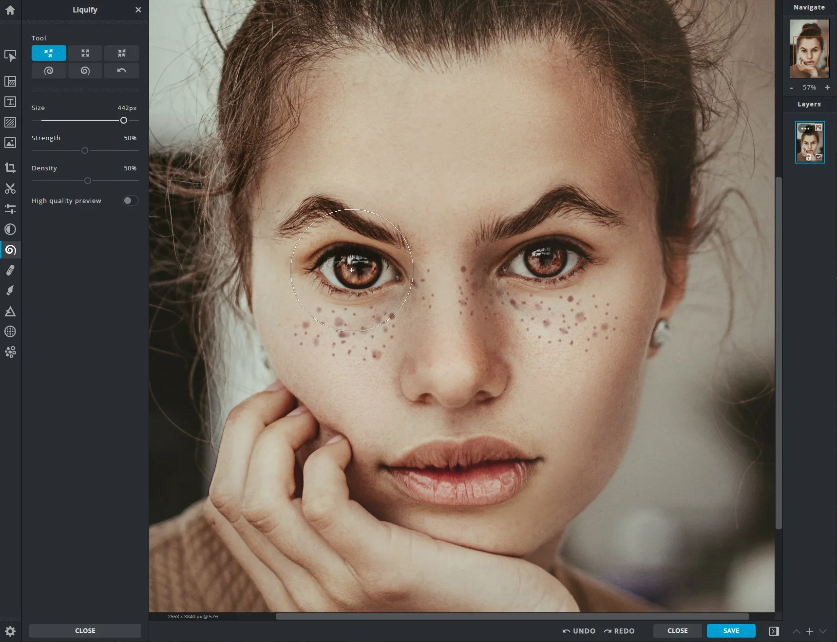 Pixlr X - Quick and Easy Graphic Design screenshot 1