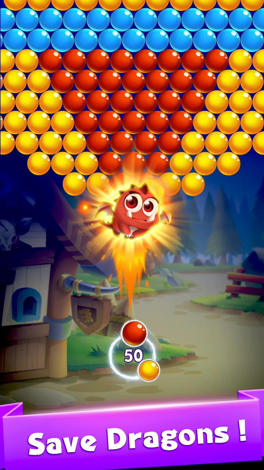 Bubble Shooter Viking Pop! screenshot 4