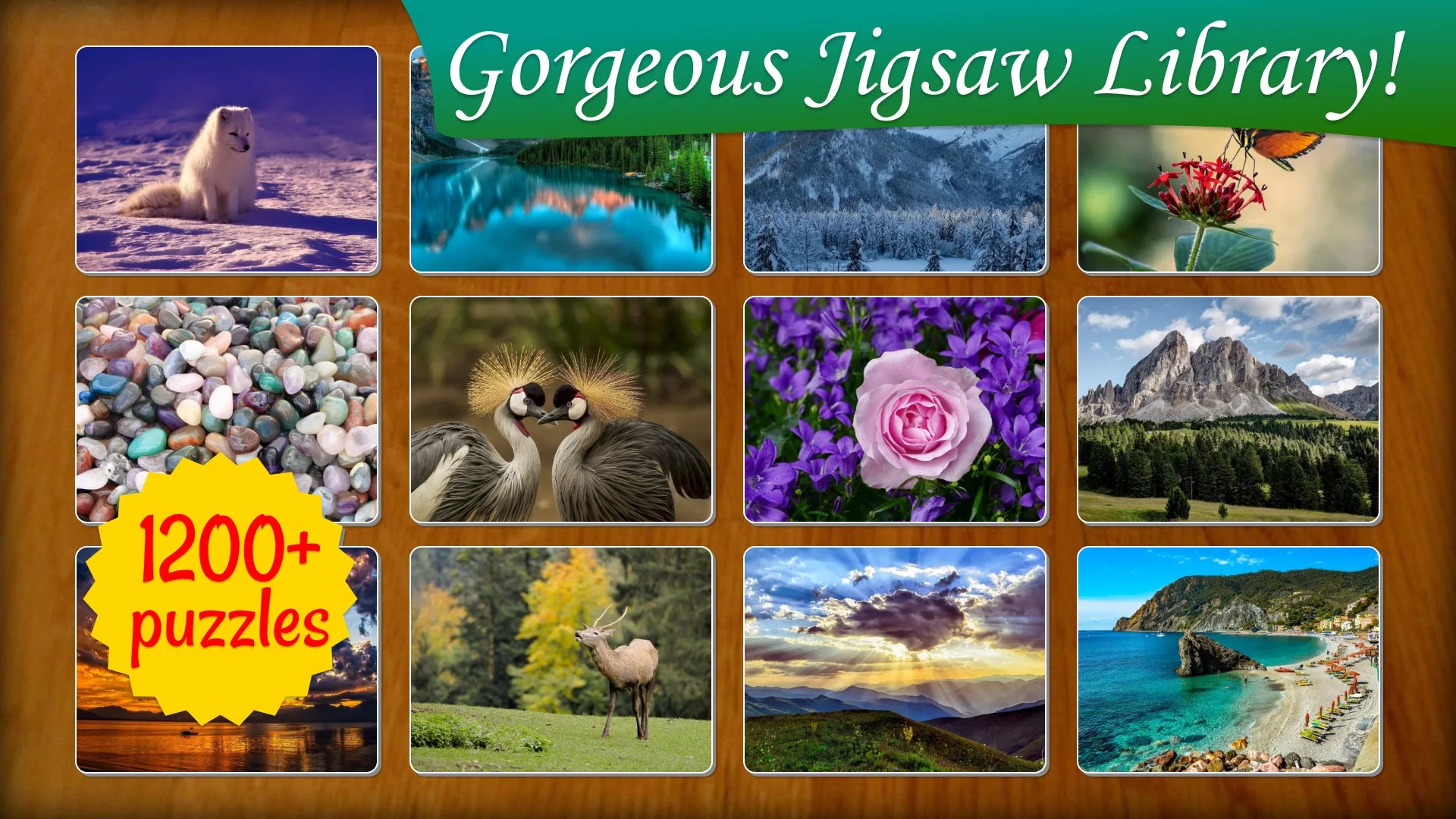 Jigsaw Puzzle Nature screenshot 1