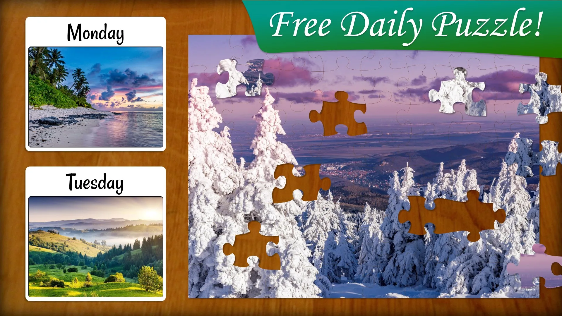 Jigsaw Puzzle Nature screenshot 2