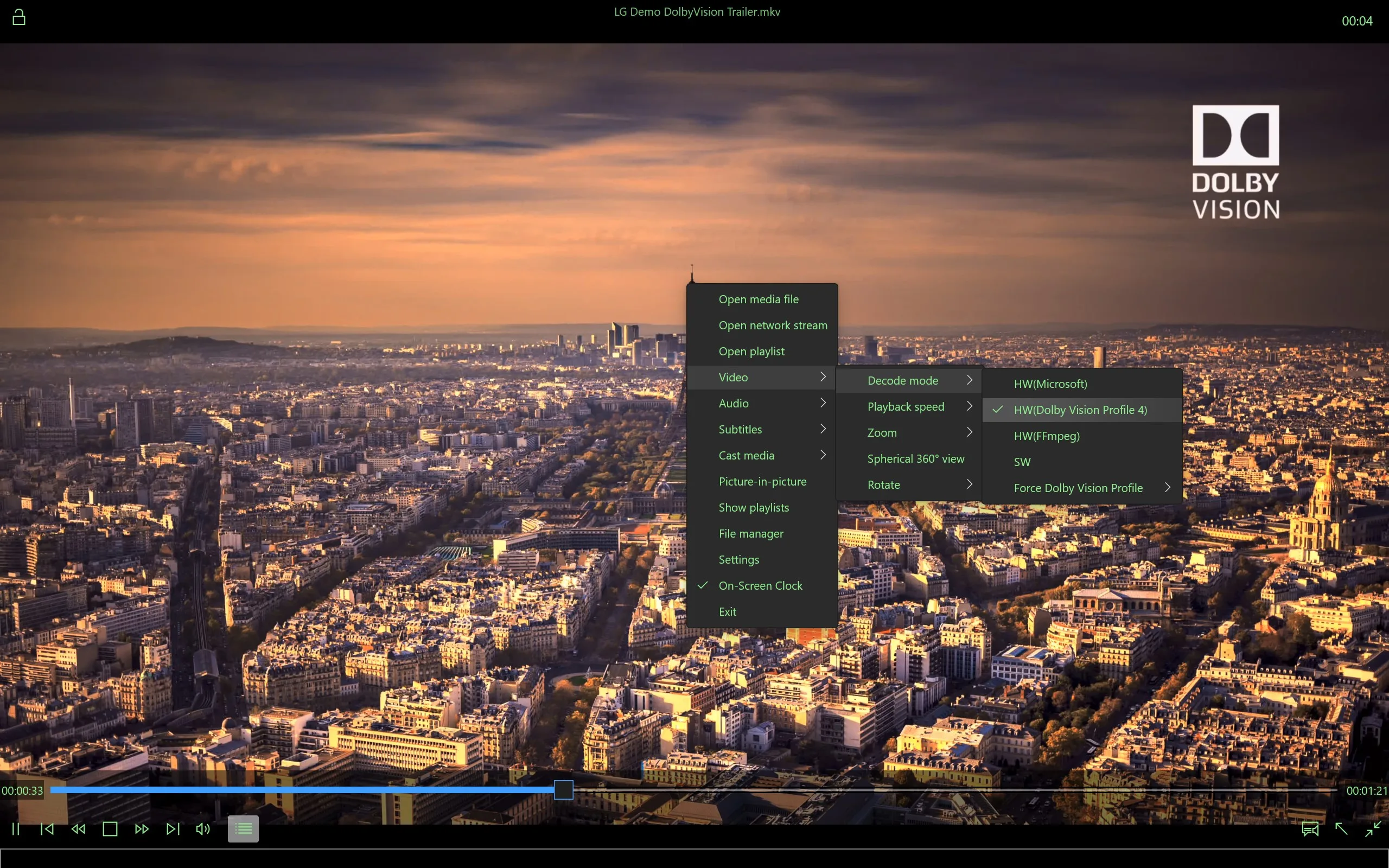 Energy Media Player screenshot 2