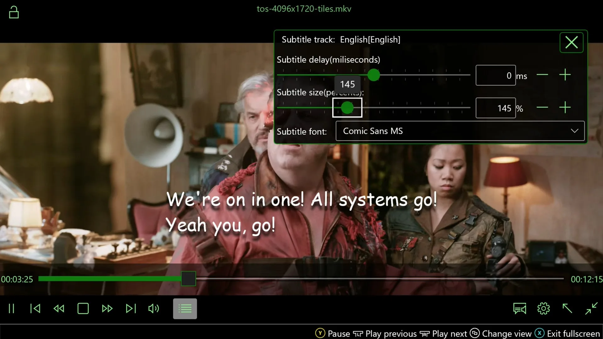 Energy Media Player screenshot 3