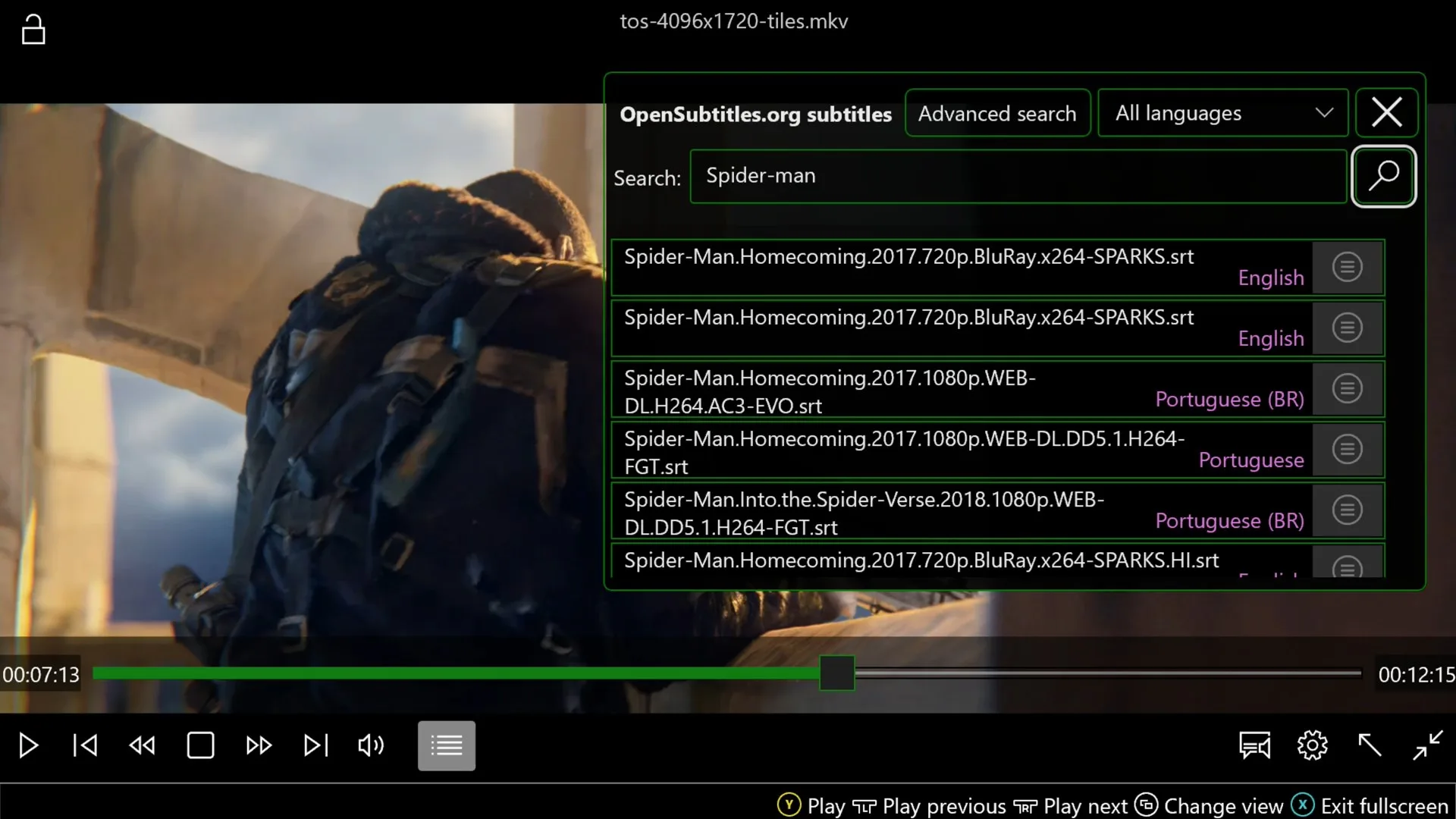 Energy Media Player screenshot 5