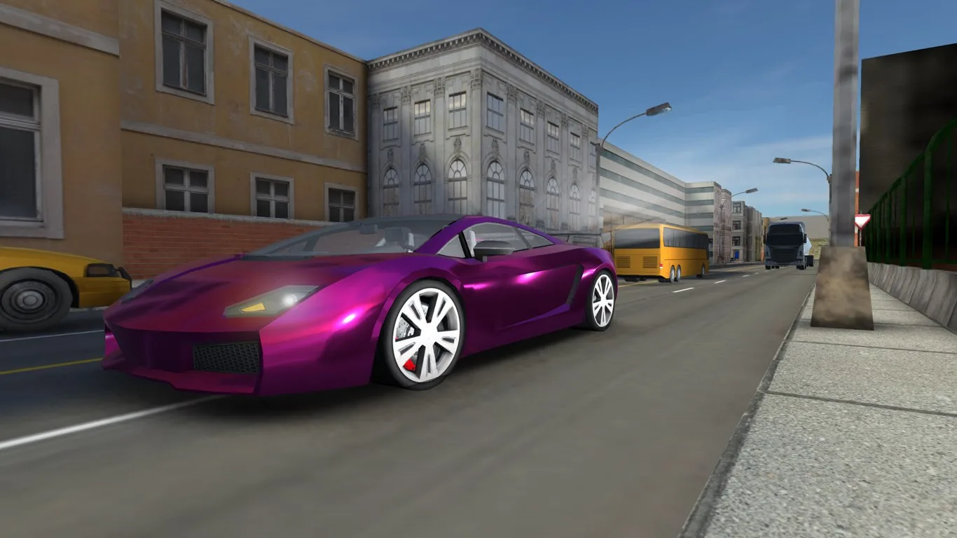 Racing Car Driving and Parking Simulator screenshot 1