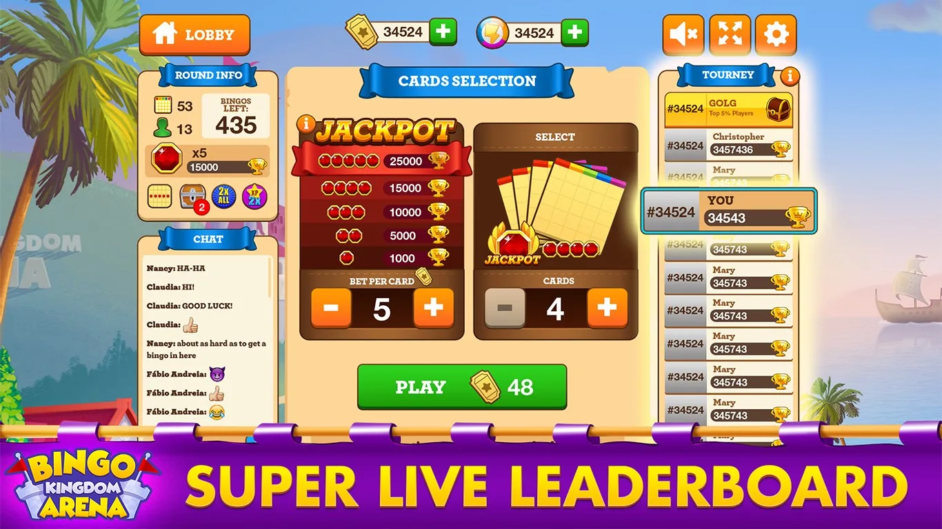 Bingo Kingdom Arena screenshot 2