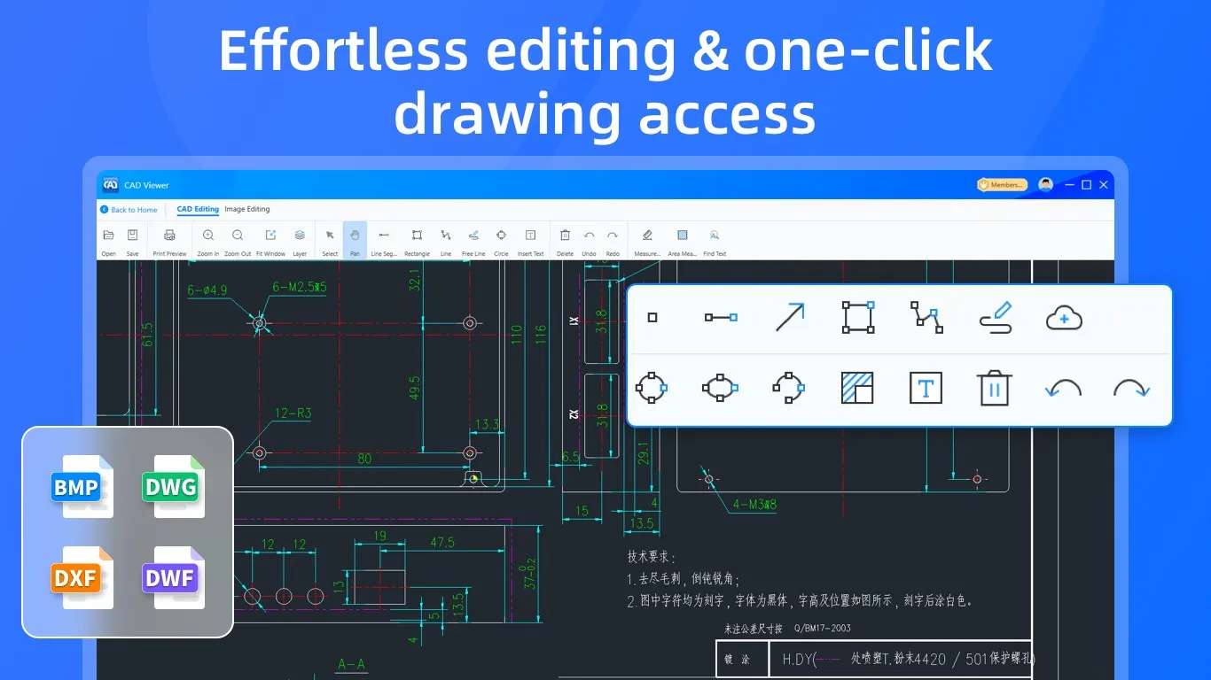 CAD Fast Viewer - DWG Viewer screenshot 2