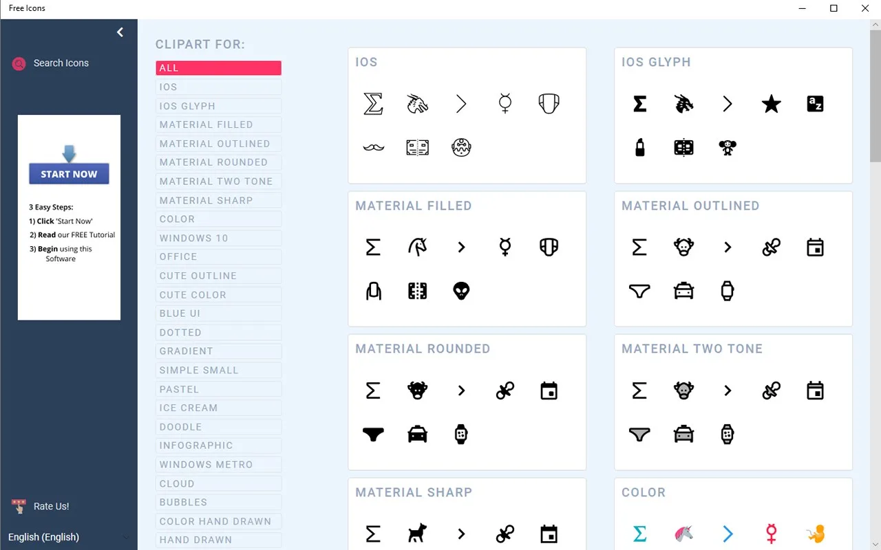 Free Icons screenshot 1