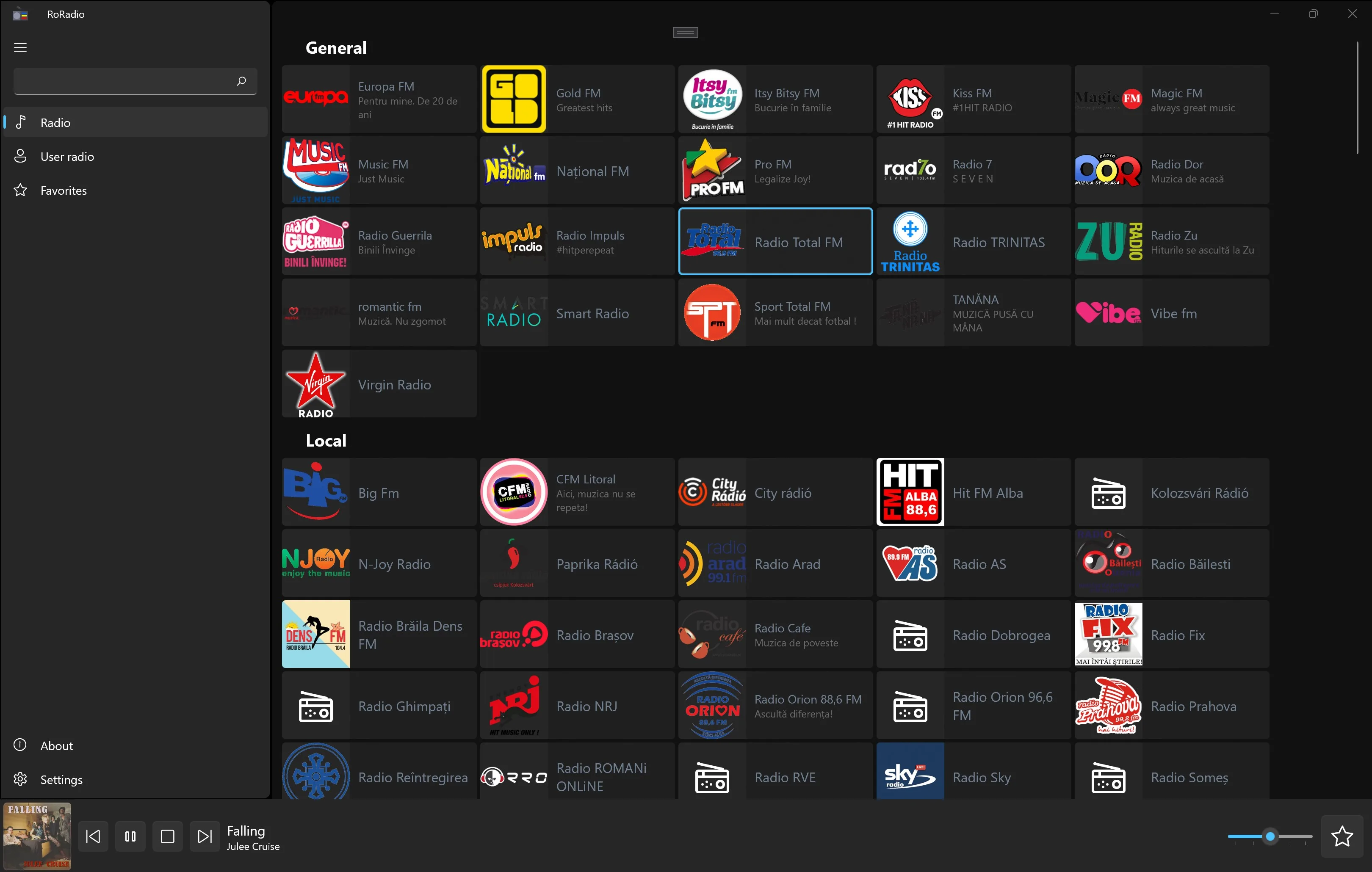 RoRadio screenshot 1