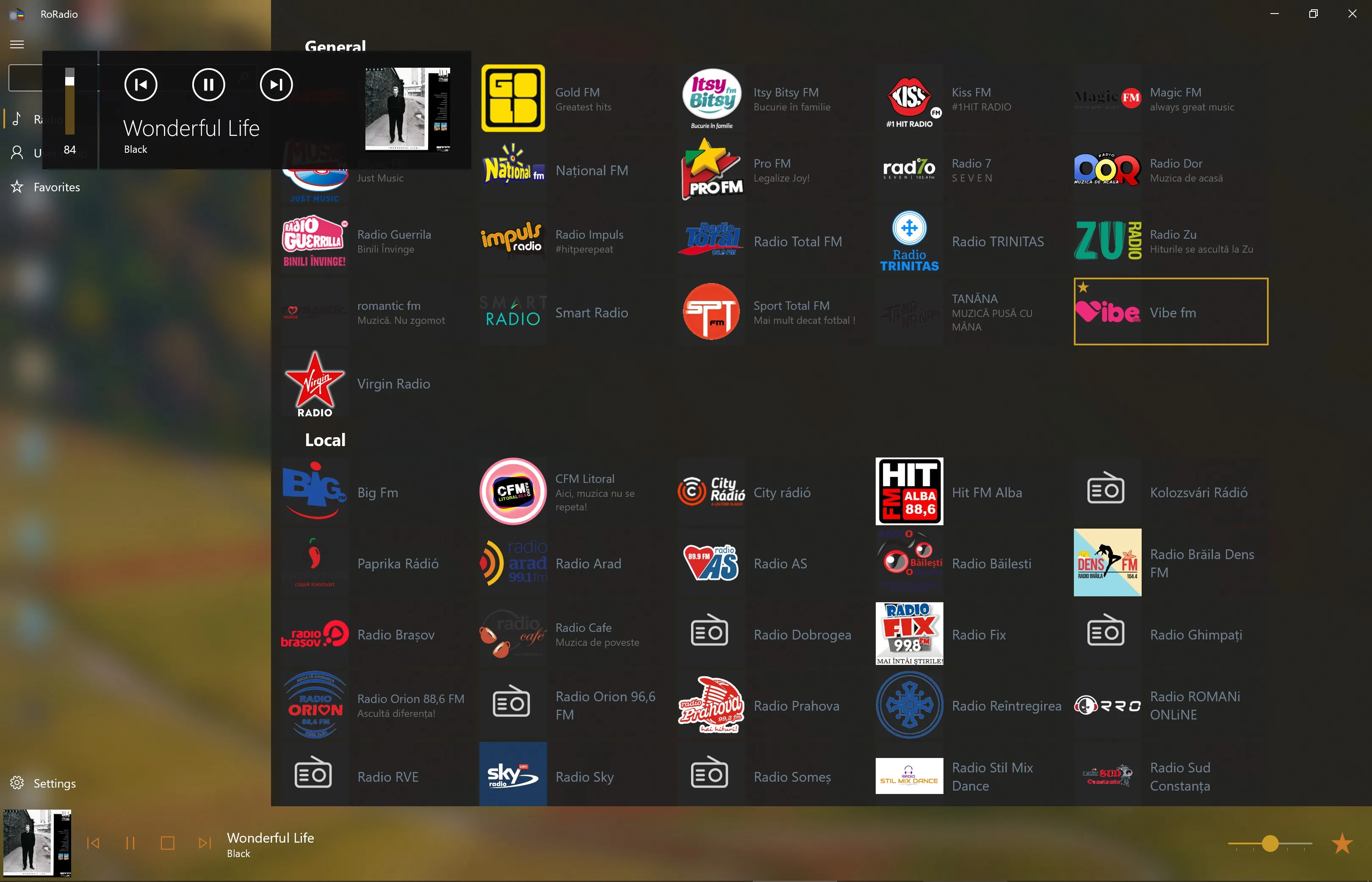 RoRadio screenshot 2