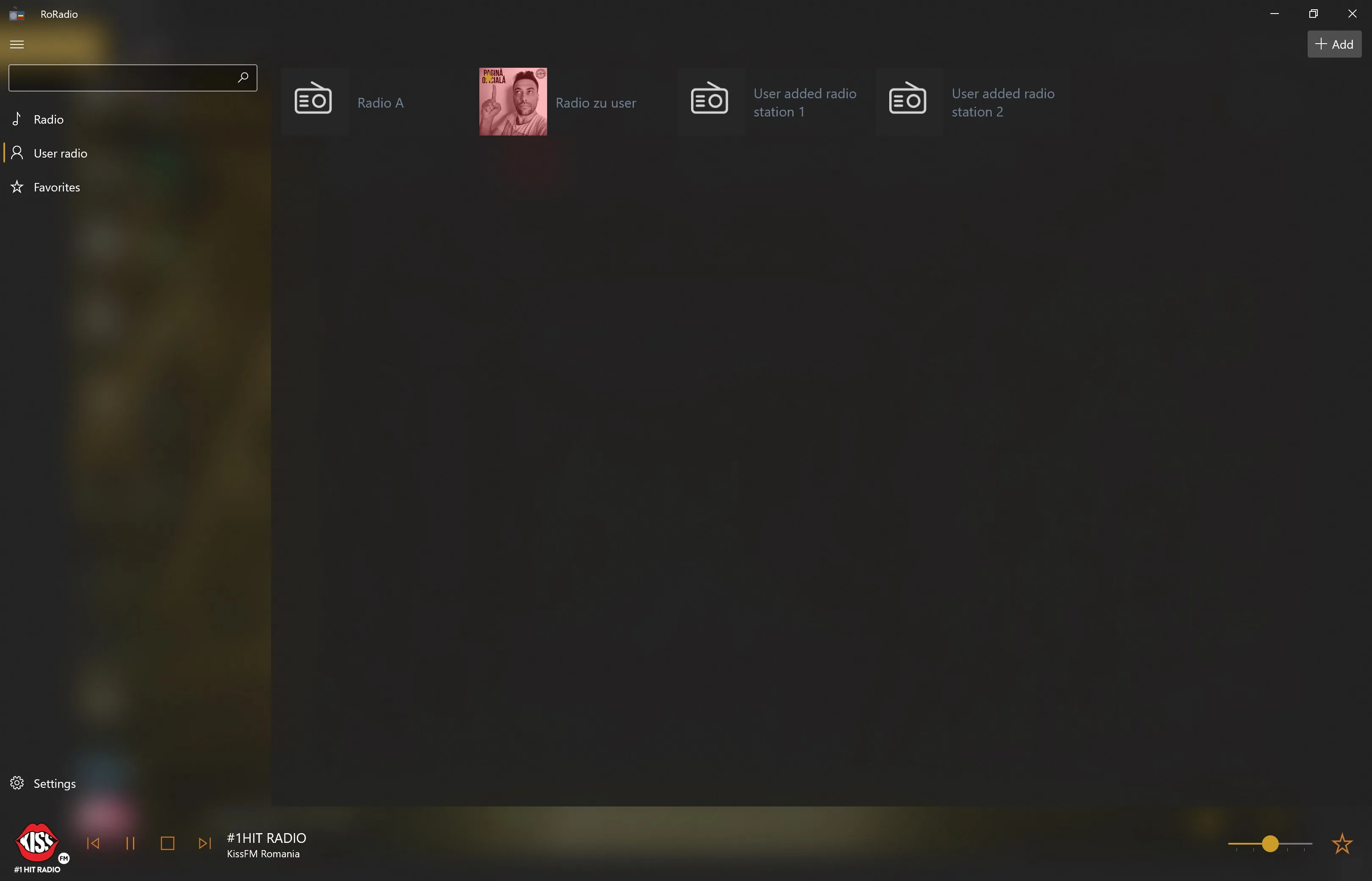 RoRadio screenshot 3