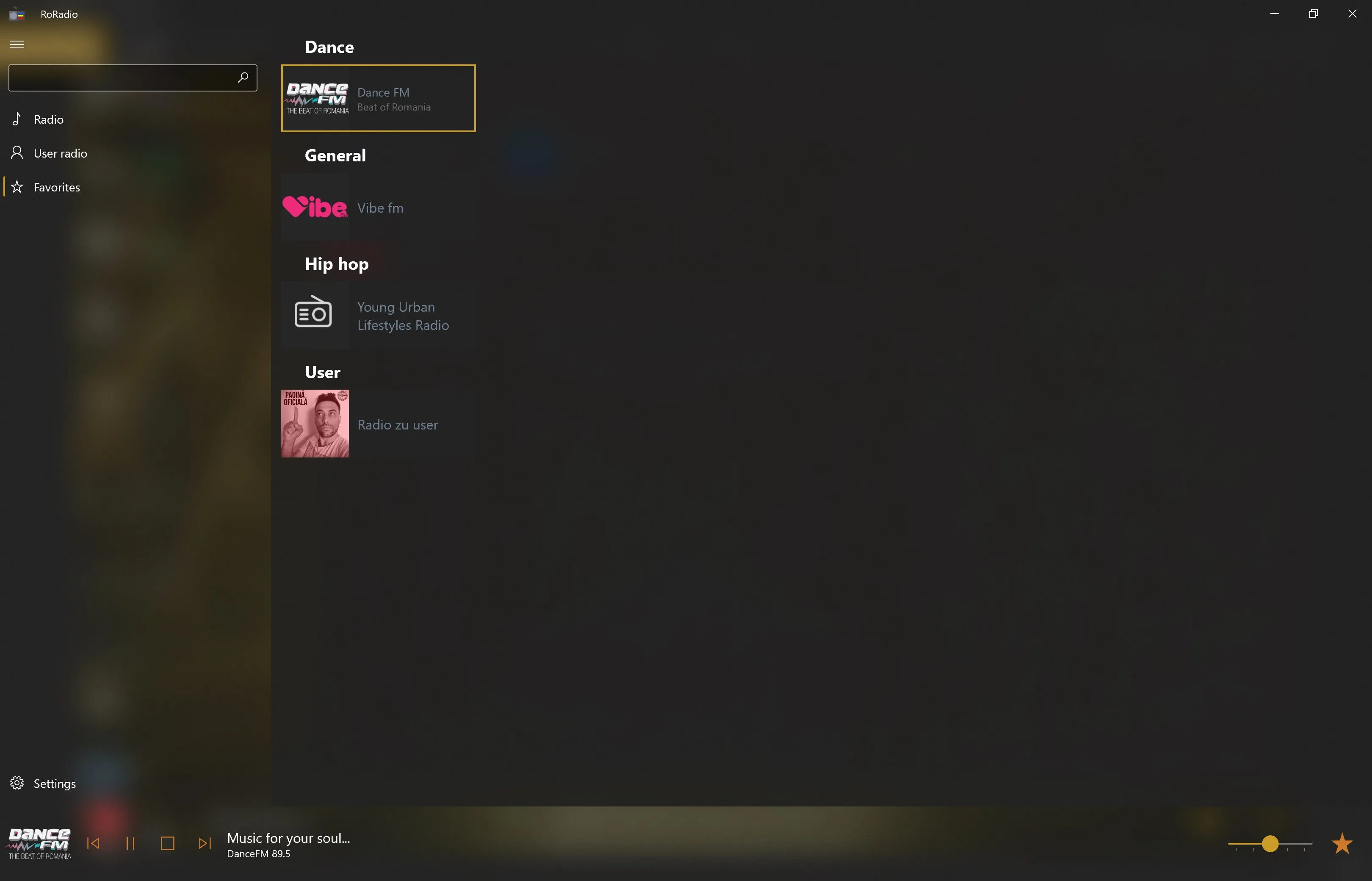 RoRadio screenshot 4