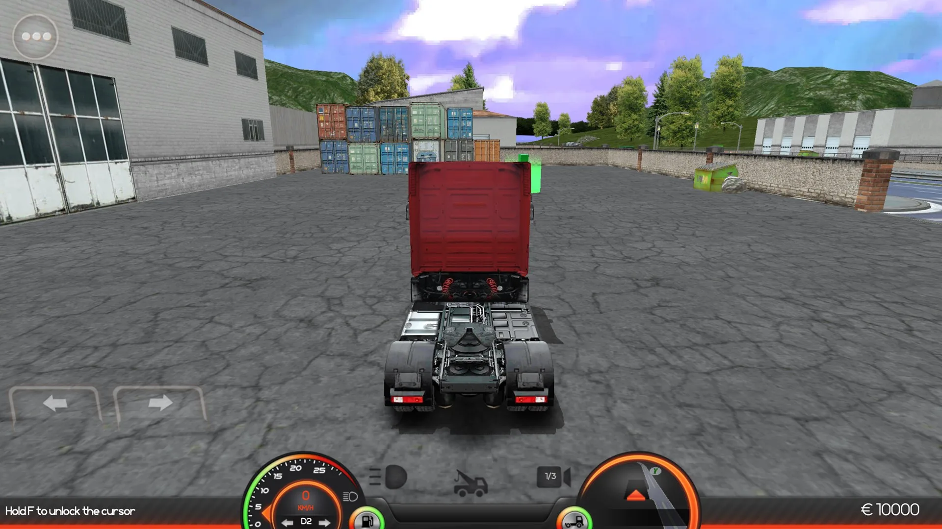 Truck European Simulator screenshot 1