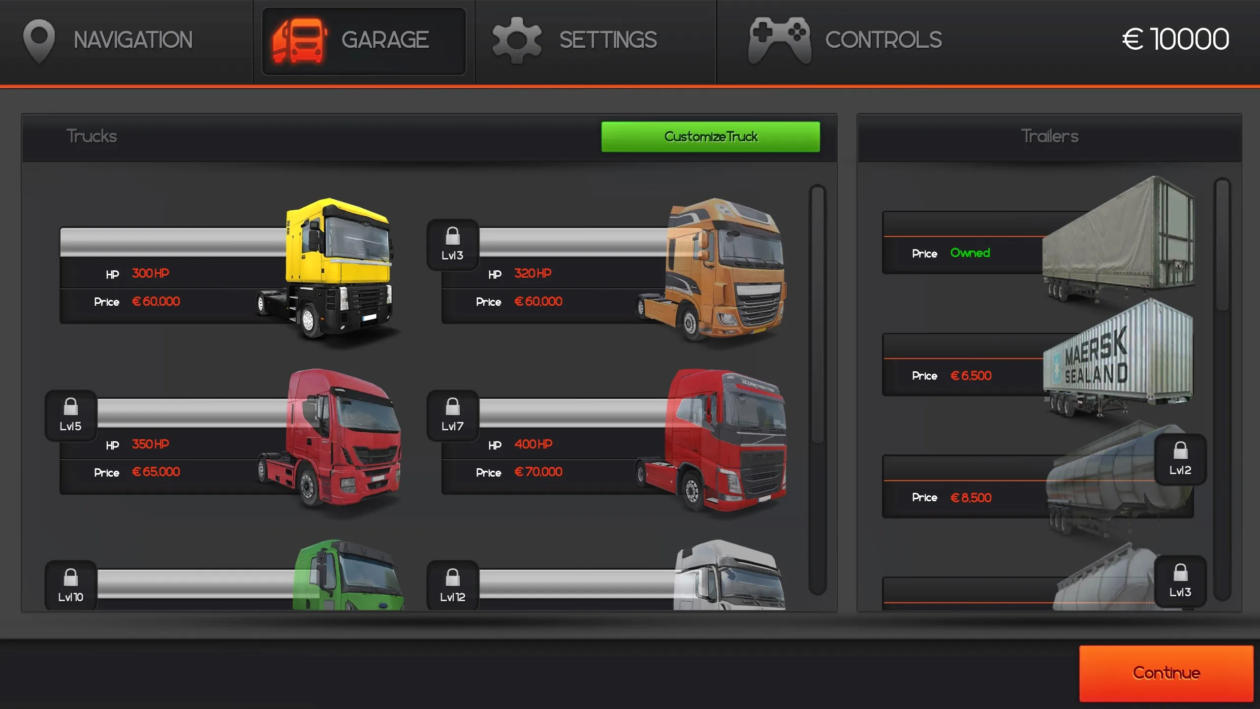 Truck European Simulator screenshot 2
