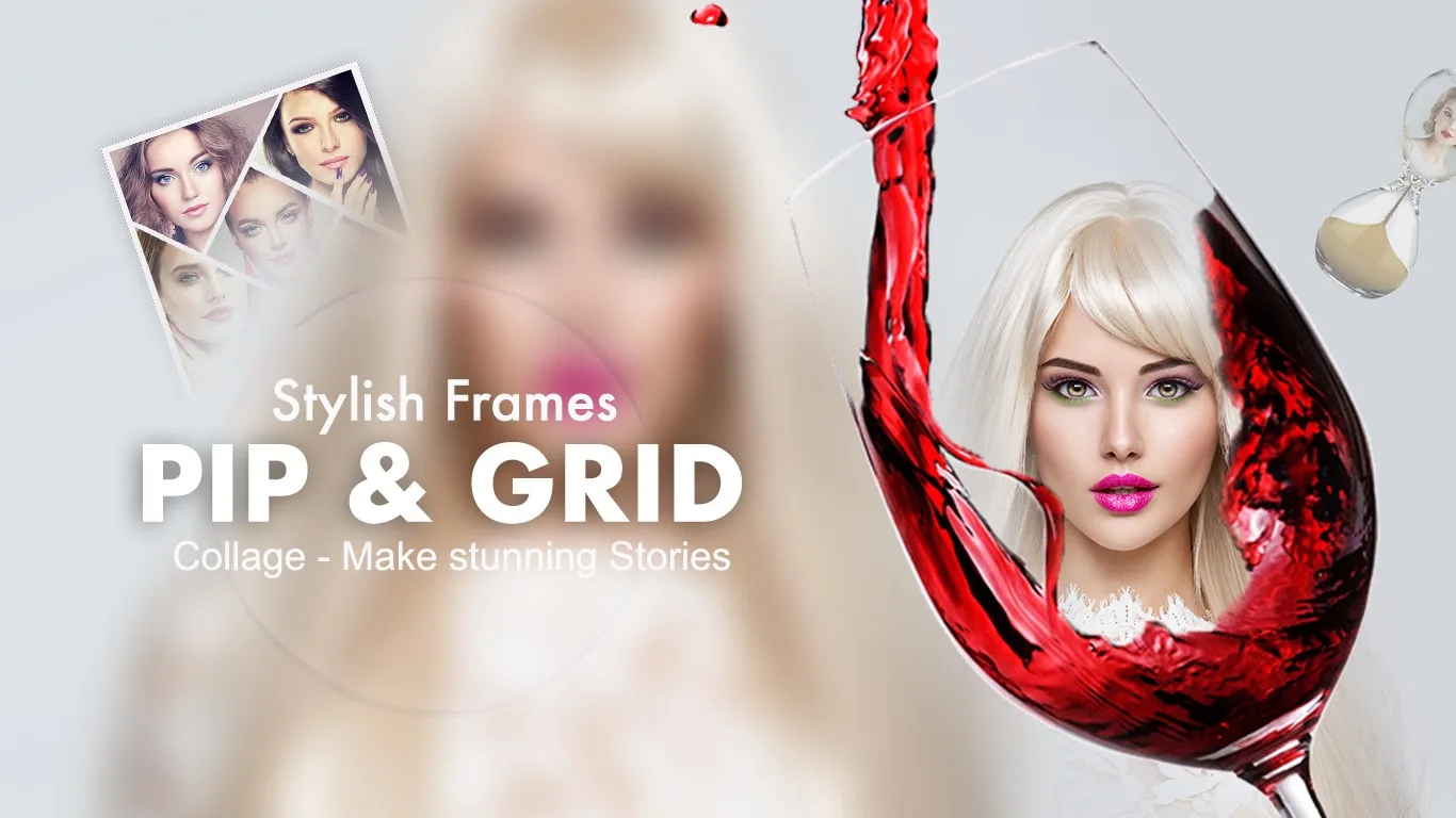 PIP Collage Maker with Photo Editor & Grid Photo screenshot 3