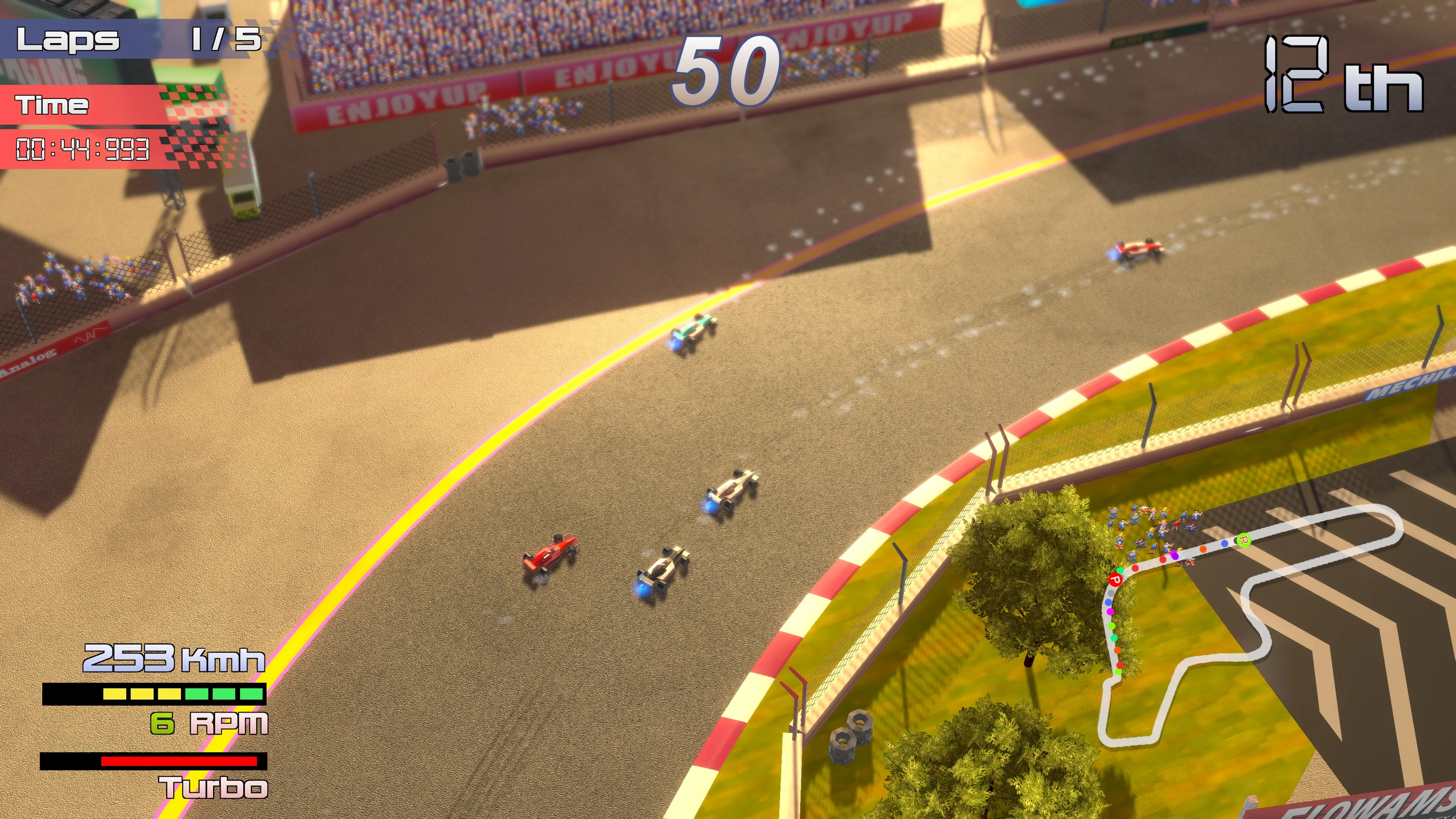 Rock 'N Racing Grand Prix screenshot 2