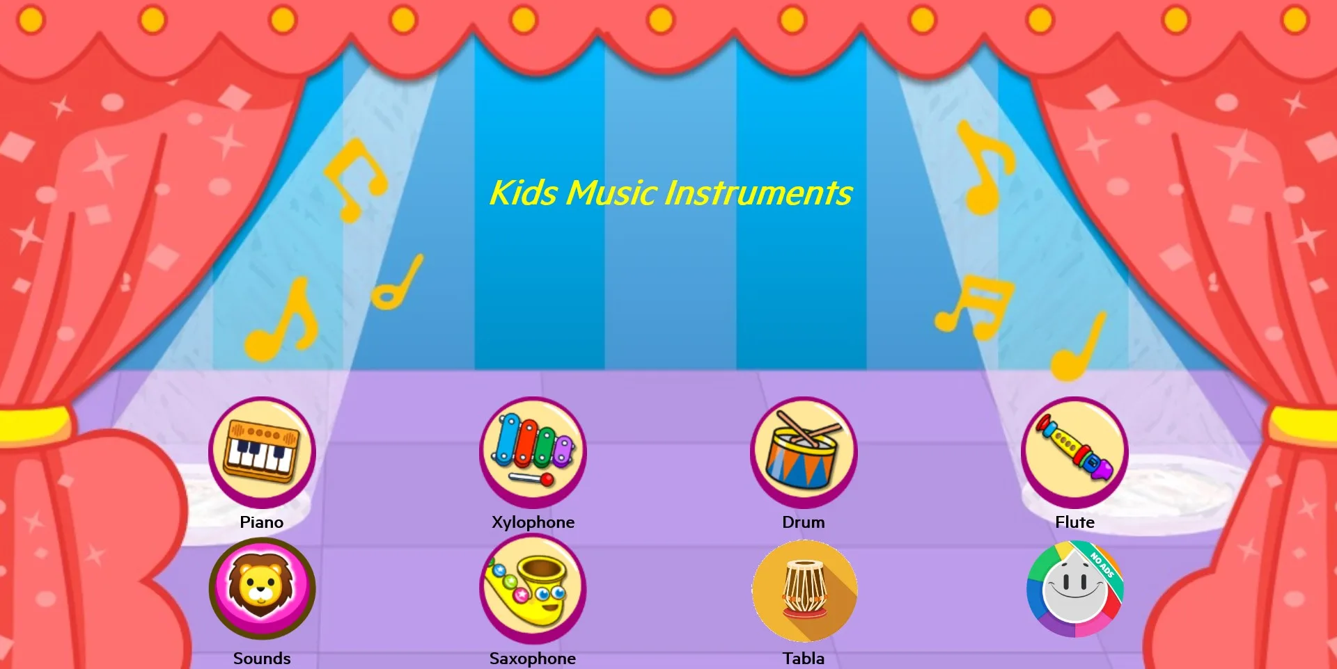 Kids Music Instruments screenshot 1